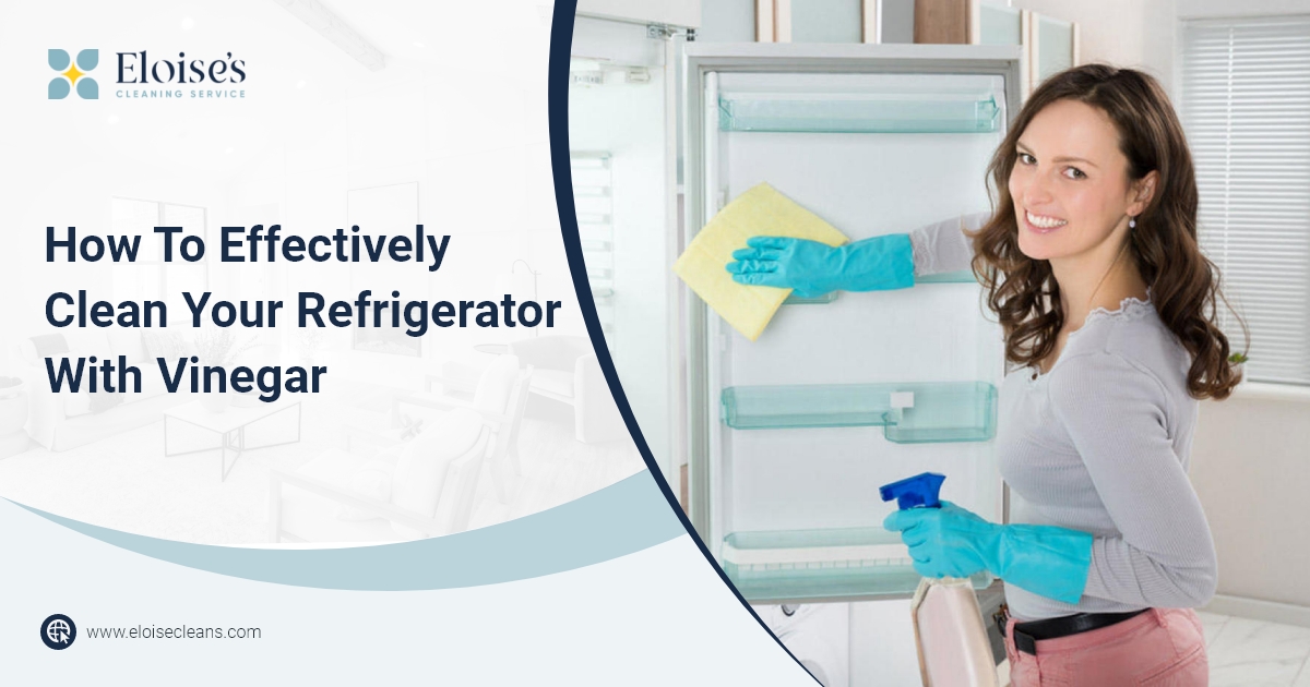 How To Effectively Clean Your Refrigerator With Vinegar Eloise's