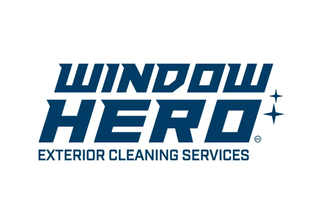 Window Hero logo with company name and window graphic